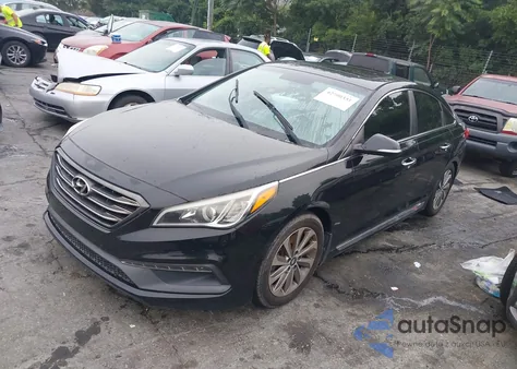 2016 Hyundai Sonata Sport from USA, damaged, VIN 5NPE34AF5GH380571